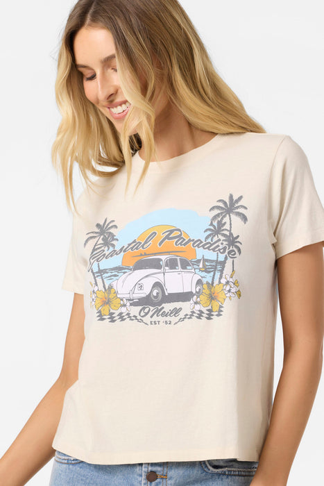 O'Neill Coastal Paradise Tee-Tapioca
