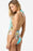 O'Neill Islands Tropic Echo Beach One Piece-Blue Radiance