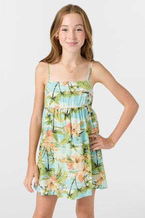 O'Neill Daisee Dress-Nile Blue