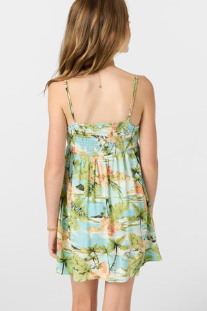 O'Neill Daisee Dress-Nile Blue
