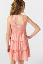 O'Neill Teffie Dress-Coral Haze