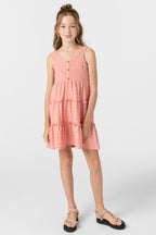 O'Neill Teffie Dress-Coral Haze