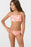 O'Neill Sandy Seashells Square Neck Bikini-Hot Coral