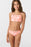 O'Neill Sandy Seashells Square Neck Bikini-Hot Coral