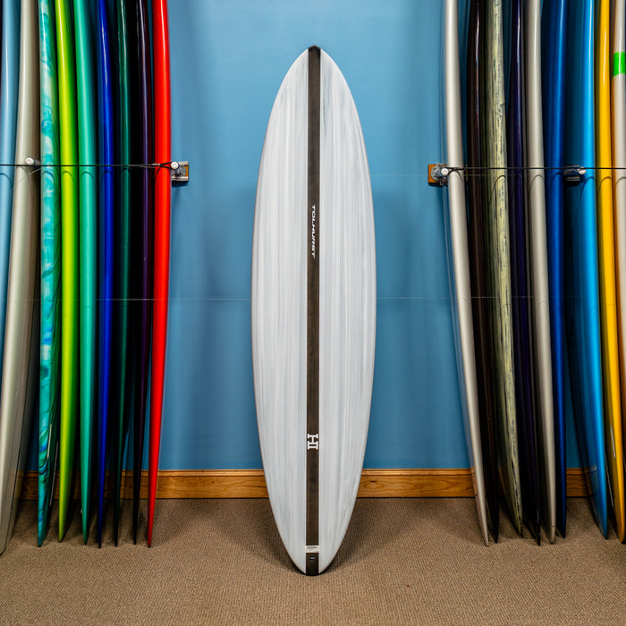 Actual Board: Harley Ingleby Mid 6 Thunderbolt Black 7'0" — 42L