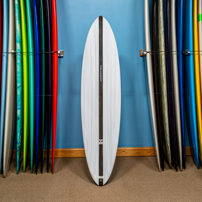 Actual Board: Harley Ingleby Mid 6 Thunderbolt Black 7'0" — 42L
