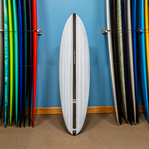 Actual Board: Harley Ingleby Mid 6 Mini Thunderbolt Black 6'4" — 36L