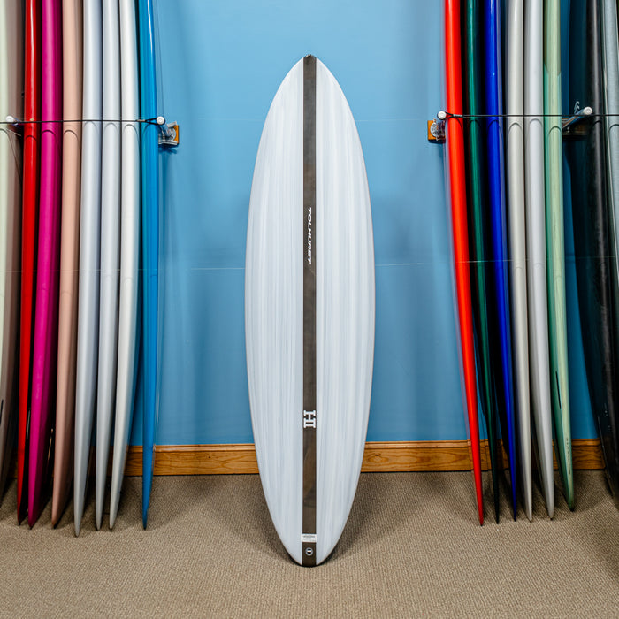 Actual Board: Harley Ingleby Mid 6 Mini Thunderbolt Black 6'4" — 36L