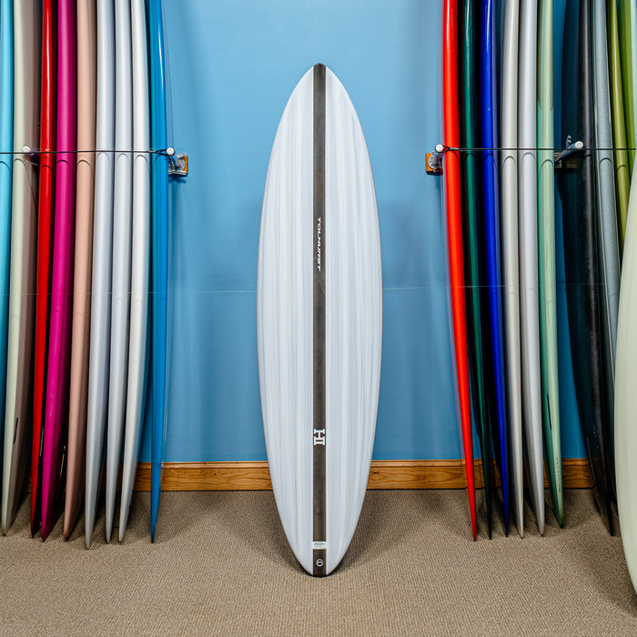 Actual Board: Harley Ingleby Mid 6 Mini Thunderbolt Black 6'8" — 39L
