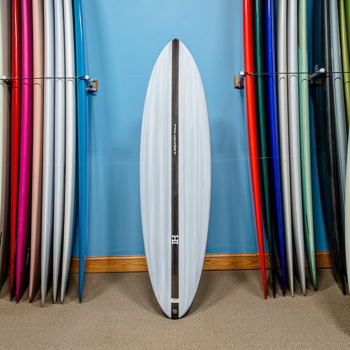 Actual Board: Harley Ingleby Mid 6 Mini Thunderbolt Black 6'4" — 36L