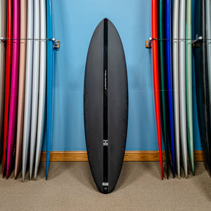 Actual Board: Harley Ingleby Mid 6 Mini Thunderbolt Black 6'4" — 36L