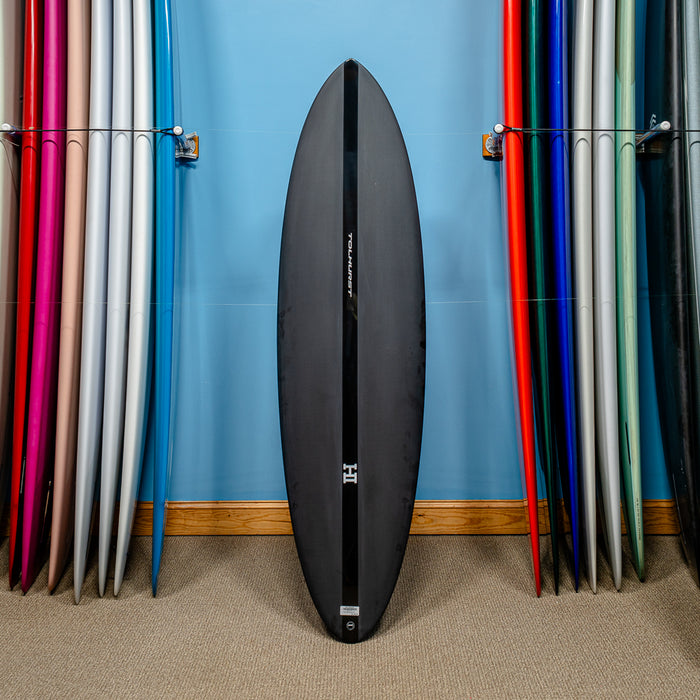 Actual Board: Harley Ingleby Mid 6 Mini Thunderbolt Black 6'4" — 36L
