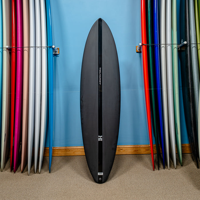 Actual Board: Harley Ingleby Mid 6 Mini Thunderbolt Black 6'8" — 39L