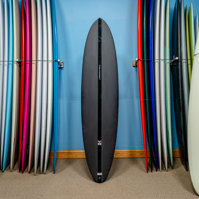 Actual Board: Harley Ingleby Mid 6 Thunderbolt Black 7'6" — 47.9L