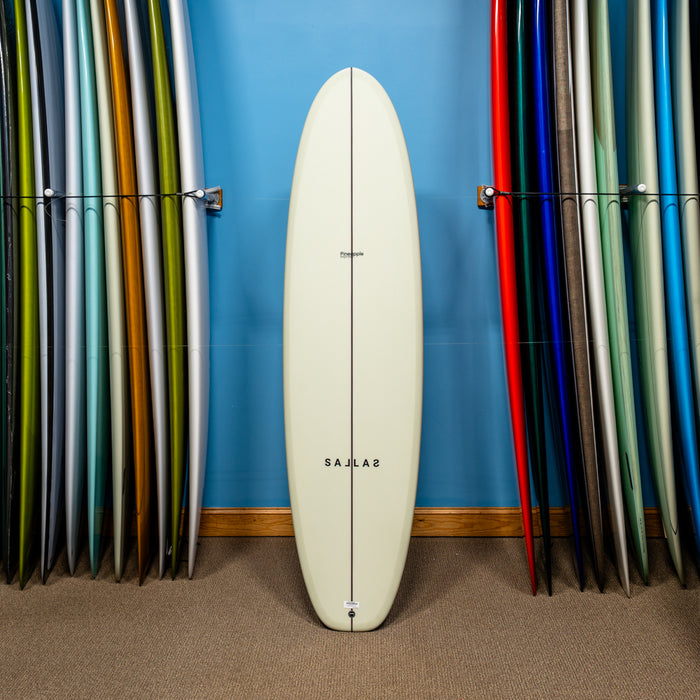 Actual Board: Kai Sallas Pineapple Express Thunderbolt Silver 7'0" — 51.45L