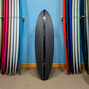 Harley Ingleby Mid 6 Twin Thunderbolt Black 6'4" — Alternate View
