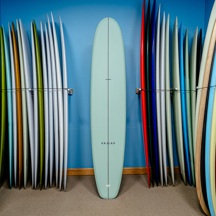 Actual Board: Kai Sallas Tsunami Thunderbolt Silver 9'2" — 63.42L