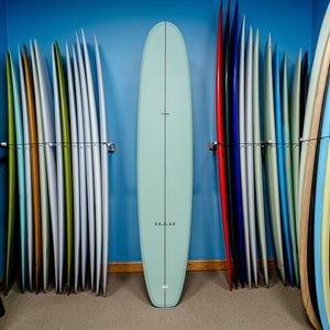 Actual Board: Kai Sallas Tsunami Thunderbolt Silver 9'8" — 82.21L