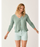 Carve Designs Zella Mesh Pullover Sweater-Haze
