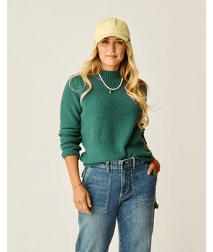Carve Designs Monroe Stitched Sweater-Bistro