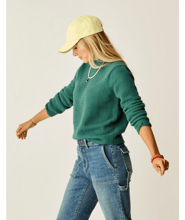 Carve Designs Monroe Stitched Sweater-Bistro