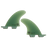 Flying Diamonds Sallas HP Sides Fin Set-G10 Clear