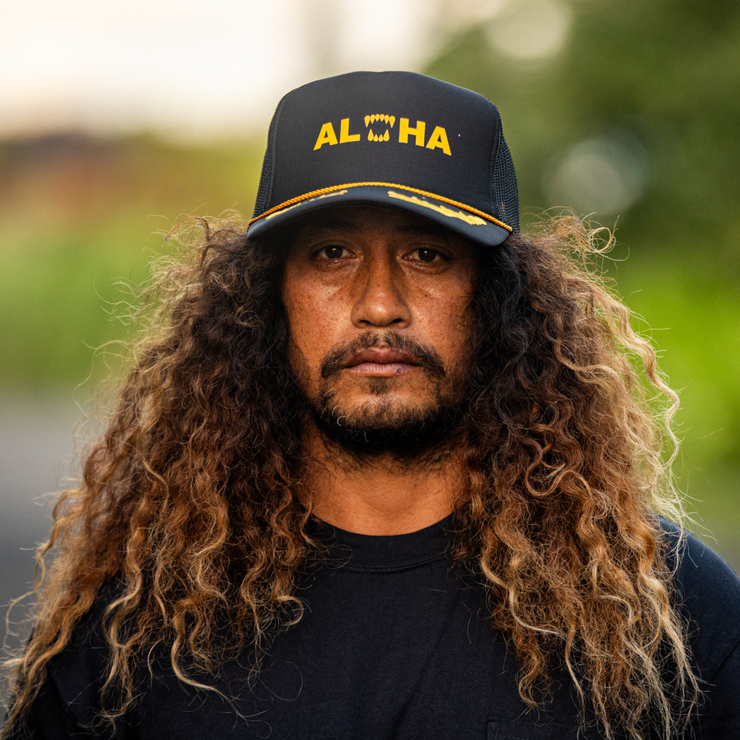 Blak Bear Aloha Trucker Hat-Captain
