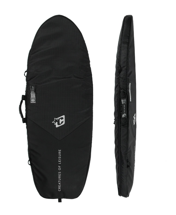 Creatures Foil Day Use Boardbag-Black Silver