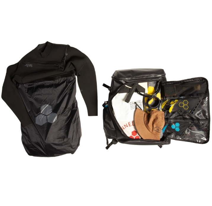 Channel Islands Essential 40L Surf Backpack-Black