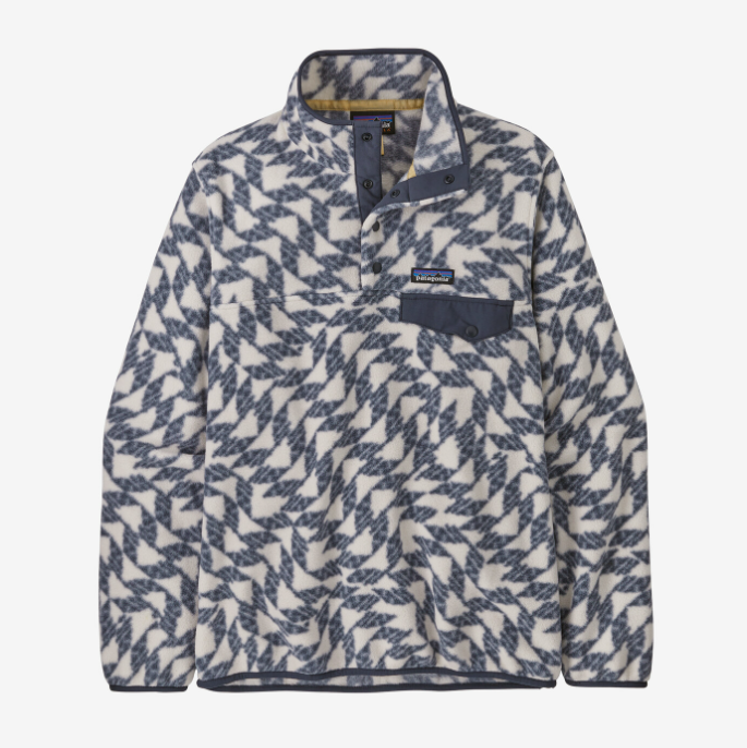 Patagonia LW Synch Snap-T P/O Jacket-Synched Flight Small: Natural Patagonia LW Synch Snap-T P/O Jacket-Synched Flight Small: Natural