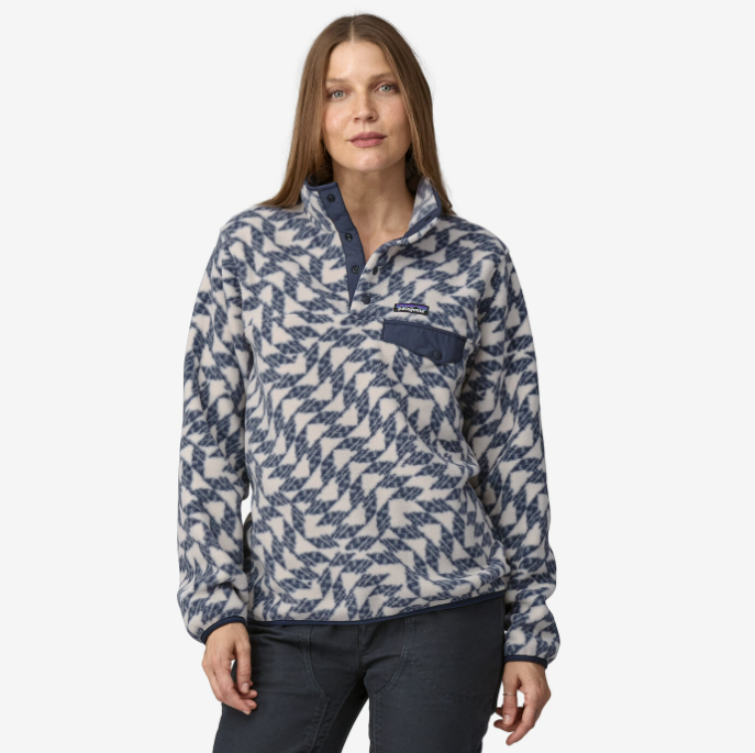 Patagonia LW Synch Snap-T P/O Jacket-Synched Flight Small: Natural Patagonia LW Synch Snap-T P/O Jacket-Synched Flight Small: Natural