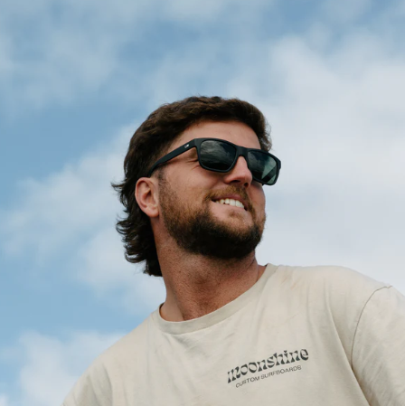 Otis Life On Mars Sunglasses-Matte Black/L.I.T Polar Grey