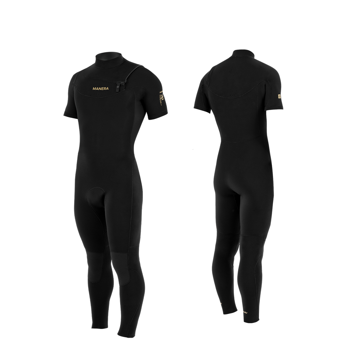 Manera Seafarer Hybrid 2/2 FZ Springsuit-Black