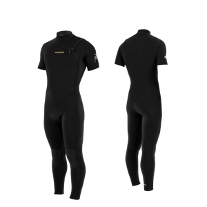 Manera Seafarer Hybrid 2/2 FZ Springsuit-Black