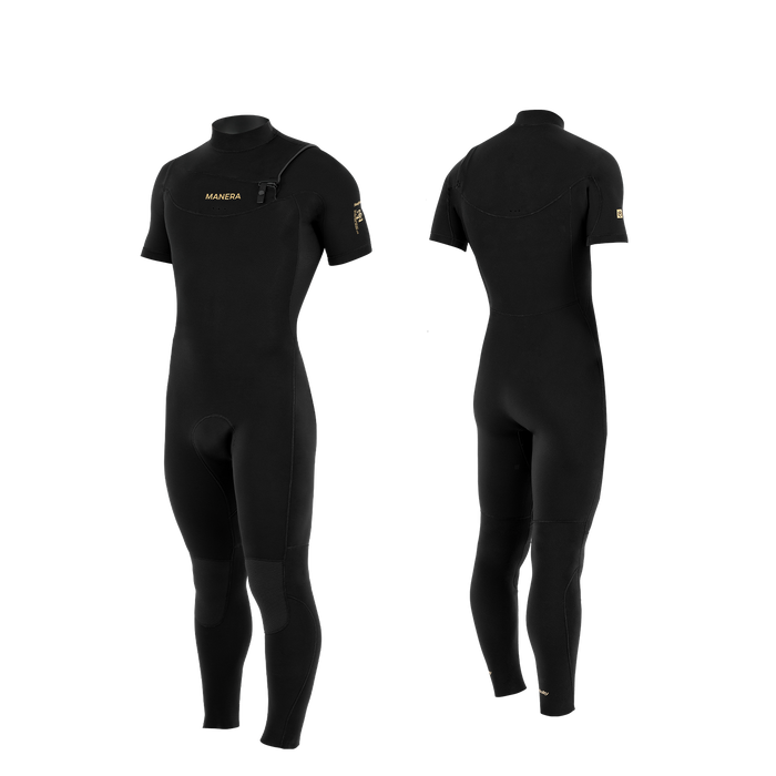 Manera Seafarer Hybrid 2/2 FZ Springsuit-Black