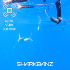 Sharkbanz 2 Wearable Shark Deterrent-White/Seafoam