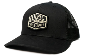 REAL Shred Supply Hat-Black