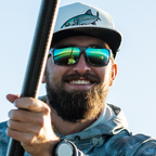 Bajio Sigs Sunglasses-Black Gloss/Blue Mirror Glass
