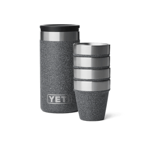 YETI Shot Glasses & Case-Black Stone