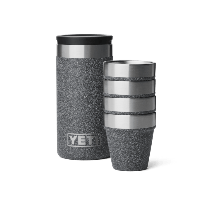 YETI Shot Glasses & Case-Black Stone