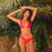 Kulani Kinis Slide Bralette Top-Neon Rose