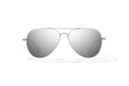 Bajio Soldado Sunglasses-Light Grn Glass Matte/Slvr Mrr Poly