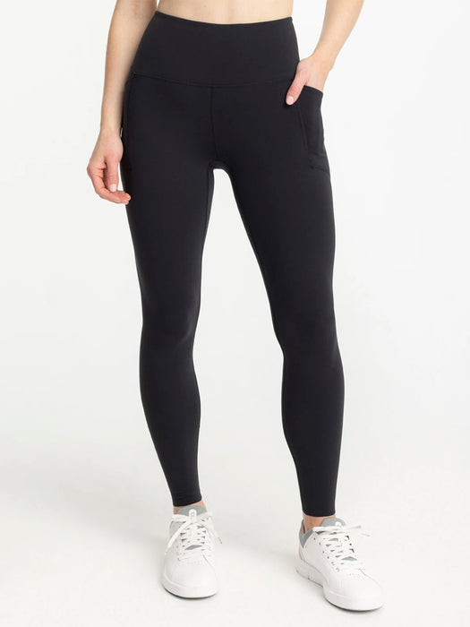 Free Fly All Day 7/8 Pocket Legging Pants-Black