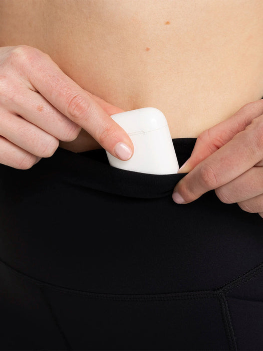 Free Fly All Day 7/8 Pocket Legging Pants-Black