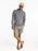 Free Fly Elevate Lightweight Hooded L/S Shirt-Smoke