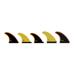 Firewire Spun Honey Tri/Quad Fin Set-Gold