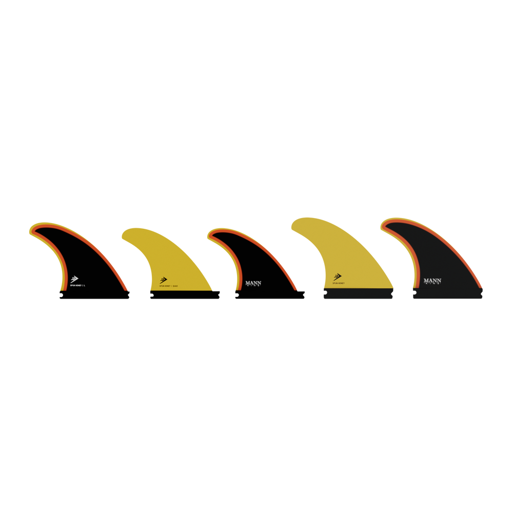 Firewire Spun Honey Tri/Quad Fin Set-Gold