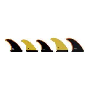 Firewire Spun Honey Tri/Quad Fin Set-Gold— Alternate View