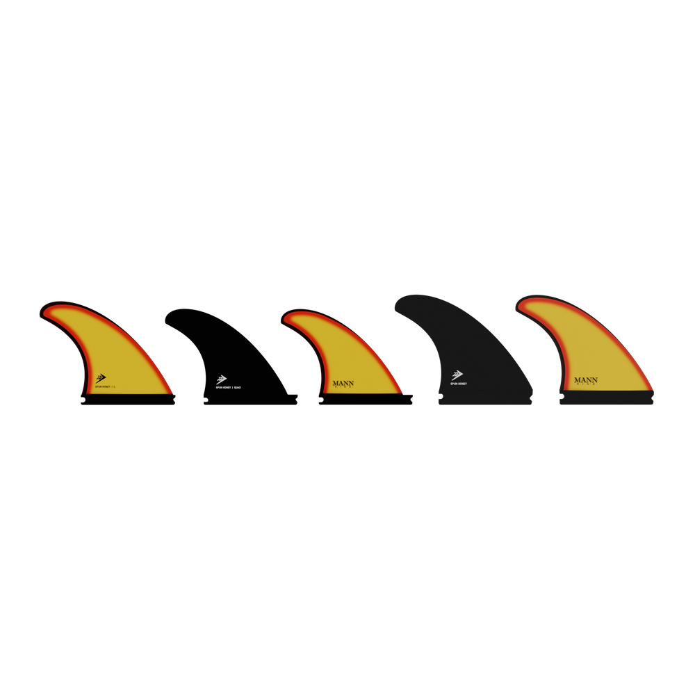 Firewire Spun Honey Tri/Quad Fin Set-Gold