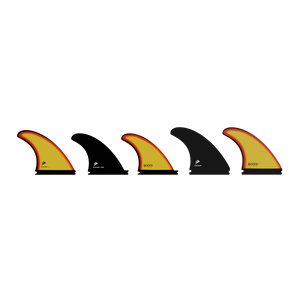 Firewire Spun Honey Tri/Quad Fin Set-Gold